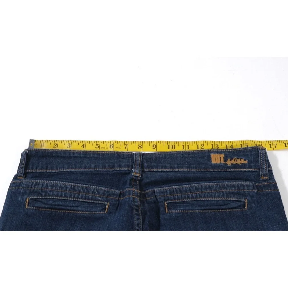 Kut From The Kloth Denim Shorts Womens 12 Blue Bermuda Stretch Casual Knee Long